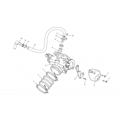 Corps d'injection SHERCO 250 / 300 SEF-R 4T 2012