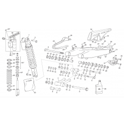 Amortisseur Bras oscillant SHERCO 250 / 300 SEF-R 4T 2012