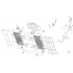 Radiateurs SHERCO 250 / 300 SEF-R 4T 2012