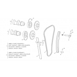 Chaine de distribution SHERCO 250 SEF-R 4T / FACTORY 2013