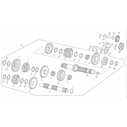 Boîte de vitesses SHERCO 450 / 510 SEi-R 2012-2013