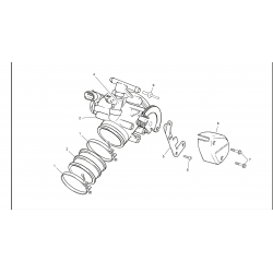 Corps d'injection SHERCO 450 / 510 SEi-R 2012-2013