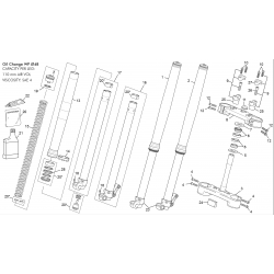 Fourche WP SHERCO 250 / 300 SEF-R 4T / FACTORY 2015