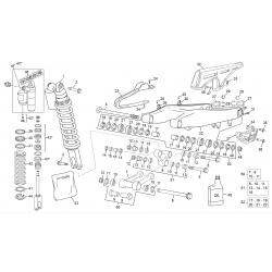 Amortisseur Bras oscillant SHERCO 250 / 300 SEF-R 4T FACTORY / SIX DAYS 2016