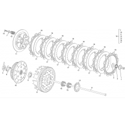 Embrayage SHERCO 450 SEF-R 4T / FACTORY / SIX DAYS 2016