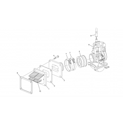 Boîte à clapet SHERCO 250 SE-R 2T / FACTORY / SIX DAYS 2015-2016