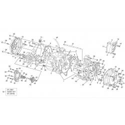 Carters moteur SHERCO 250 / 300 SE-R 2T / FACTORY / SIX DAYS 2016