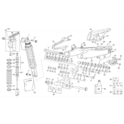 Amortisseur Bras oscillant SHERCO 250 / 300 SE-R 2T / FACTORY / SIX DAYS 2014-2016