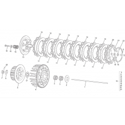 Embrayage SHERCO 250 SEF-R 4T / FACTORY / SIX DAYS 2016-2017