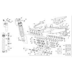 Amortisseur Bras oscillant SHERCO 250 / 300 SEF-R 4T 2017