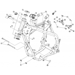 Cadre, chassis BETA ENDURO RR / FACTORY 4T 2012