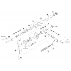 Commande de valves et pompe a eau BETA 300 X-TRAINER 2T 2015/2016/2017