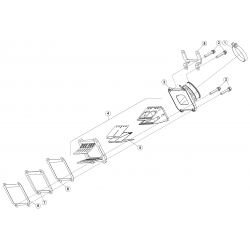 Boîte à clapets et pipe d'admission BETA 300 X-TRAINER 2T 2015/2016
