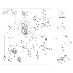 Carburateur BETA RR/FACTORY 4T 2012