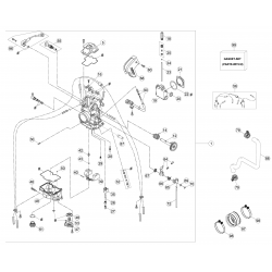 Carburateur BETA RR 4T RACING 2014