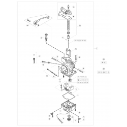 Carburateur BETA 300 X-TRAINER 2T 2015