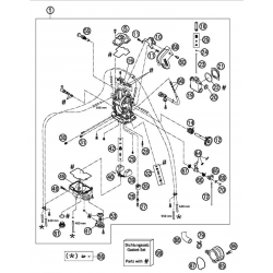 Carburateur BETA 250 RR 4T 2005/2006/2007