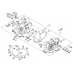 Carter moteur BETA RR/FACTORY 4T 2012