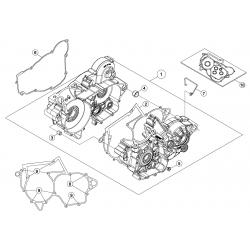 Carter moteur BETA 250/300 RR 2T 2013/2014