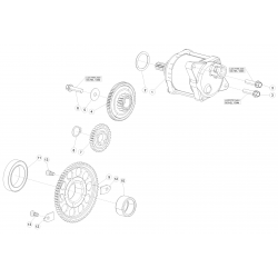 Démarreur électrique BETA 350 RR/RACING 4T 2015