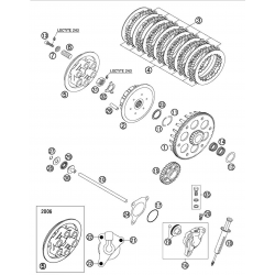 Embrayage BETA RR 4T 2005/2006/2007