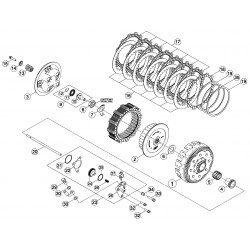 Embrayage BETA RR/RACING 4T 2013