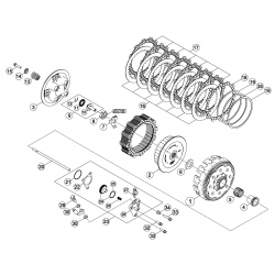 Embrayage BETA 350 RR/RACING 4T EFI 2015