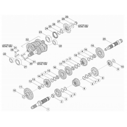 Boite de vitesses BETA 400/450/520 RR 4T 2010