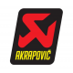 Autocollant AKRAPOVIC 75×95mm