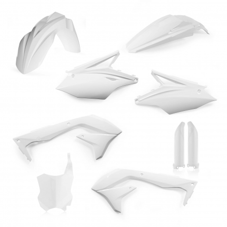 Kit plastiques super complet ACERBIS KAWASAKI KXF450 '16/17 - Blanc