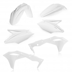 Kit plastiques complet ACERBIS KAWASAKI KXF250 '17 - Blanc