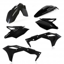 Kit plastiques complet ACERBIS KAWASAKI KXF250 '17 - Noir