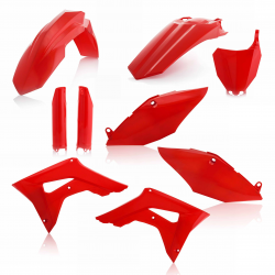 Kit plastiques super complet ACERBIS HONDA CRF450R/RX '17 - Rouge