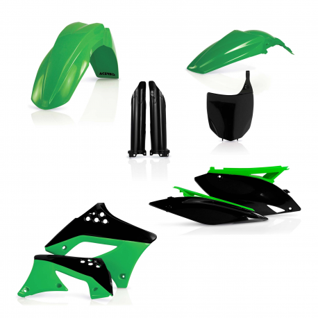 Kit plastiques super complet ACERBIS KAWASAKI KXF250 '09/12 - Origine 2010