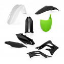 Kit plastiques super complet ACERBIS KAWASAKI KXF450 '12 - Noir / Vert / Blanc