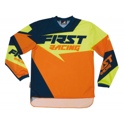 Maillot enfant DATA 2017 FIRST RACING - Orange