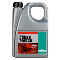 Huile 2 temps MOTOREX CROSS POWER 2T - 4L