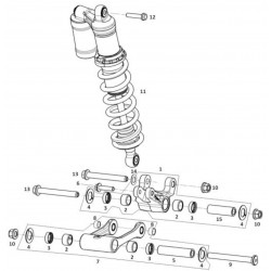 Biellettes de suspension