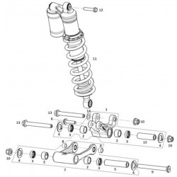 Biellettes de suspension