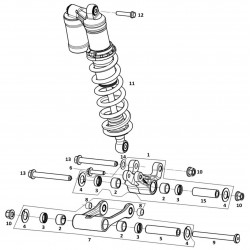 Biellettes de suspension