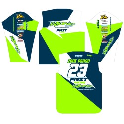Maillot personnalisé ATOMIC MOTO DATA17 - Vert
