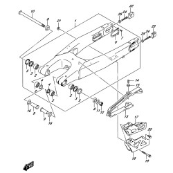 Bras oscillant