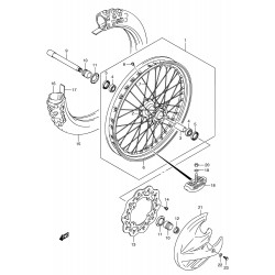 Roue avant