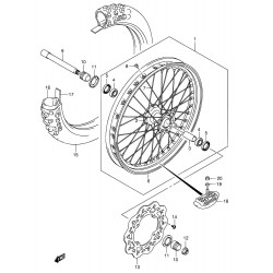 Roue avant