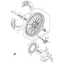 Roue avant