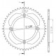Couronne acier SUPERSPROX CA104 - Pas 420