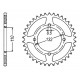 Couronne alu SUPERSPROX noire AP102 - Pas 428