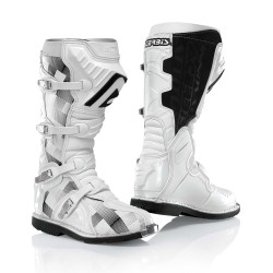 Bottes ACERBIS Scotch - Blanc