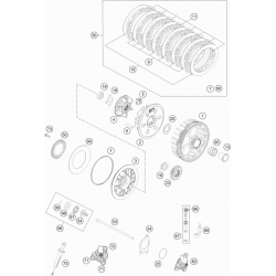 Embrayage HUSQVARNA 250 FE 2018 