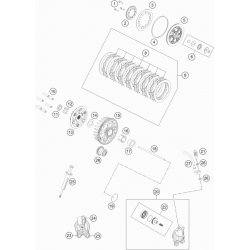 Embrayage HUSQVARNA 85 TC 17/14 19/16 2018 